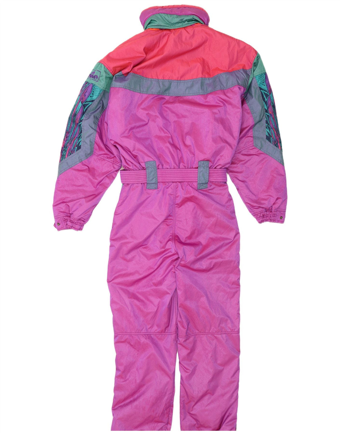 Ellesse Herren-Skioverall IT 52 XL Mehrfarbiges Colourblock-Polyester