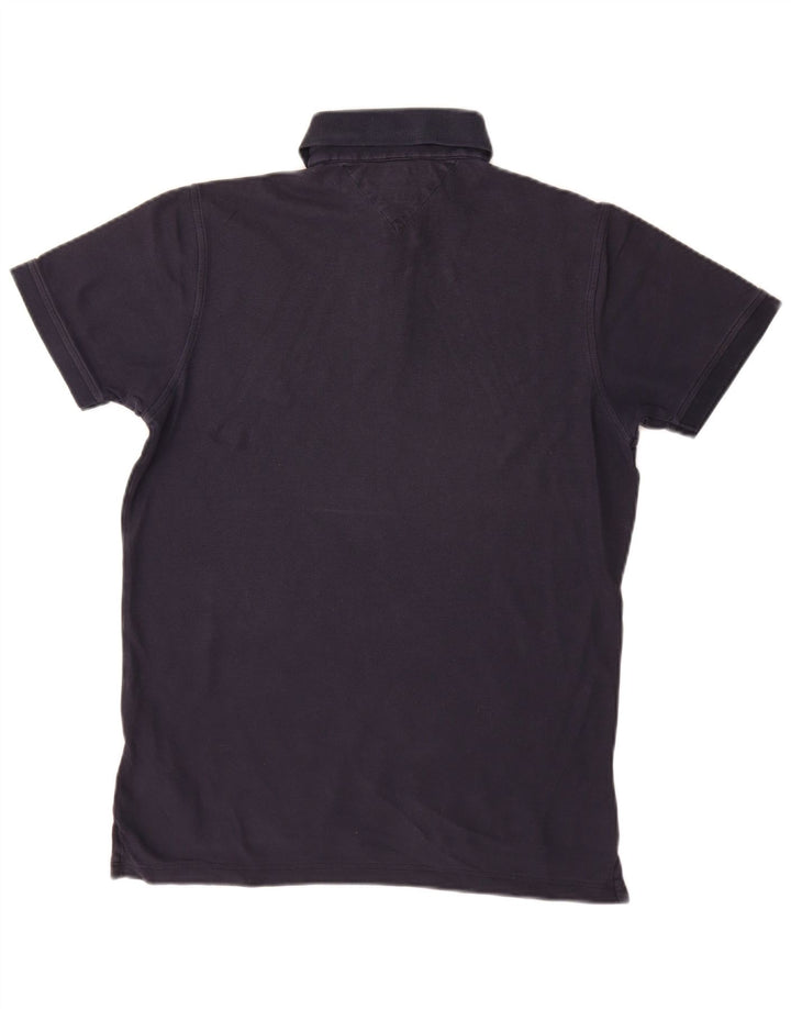 TOMMY HILFIGER Herren Poloshirt Medium Marineblau Baumwolle