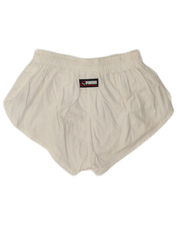 Puma Damen Sportshorts UK 10 Small Weiß