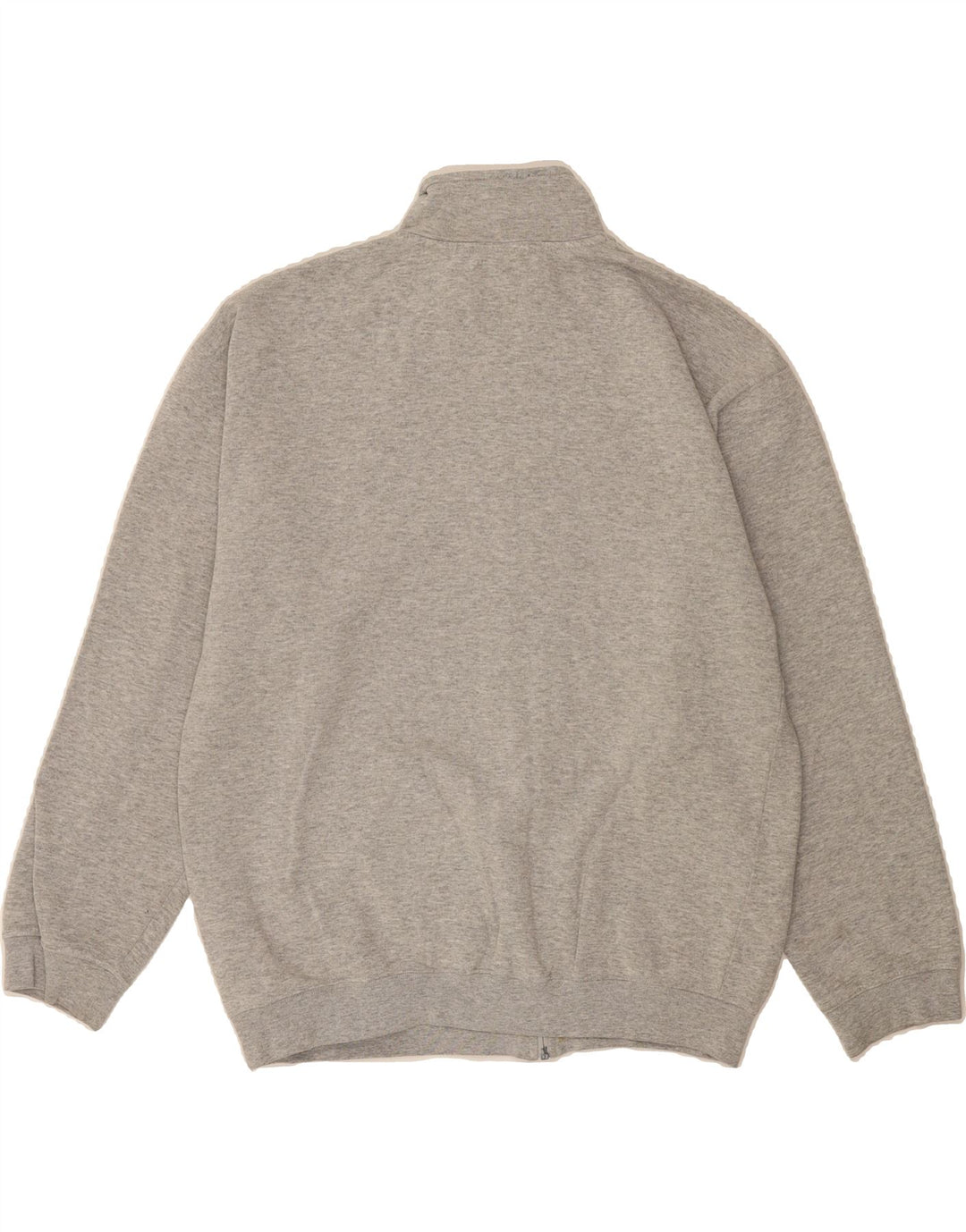 REEBOK Mens Tracksuit Top Jacket Small Grey Cotton Vintage Reebok and Second-Hand Reebok from Messina Hembry 