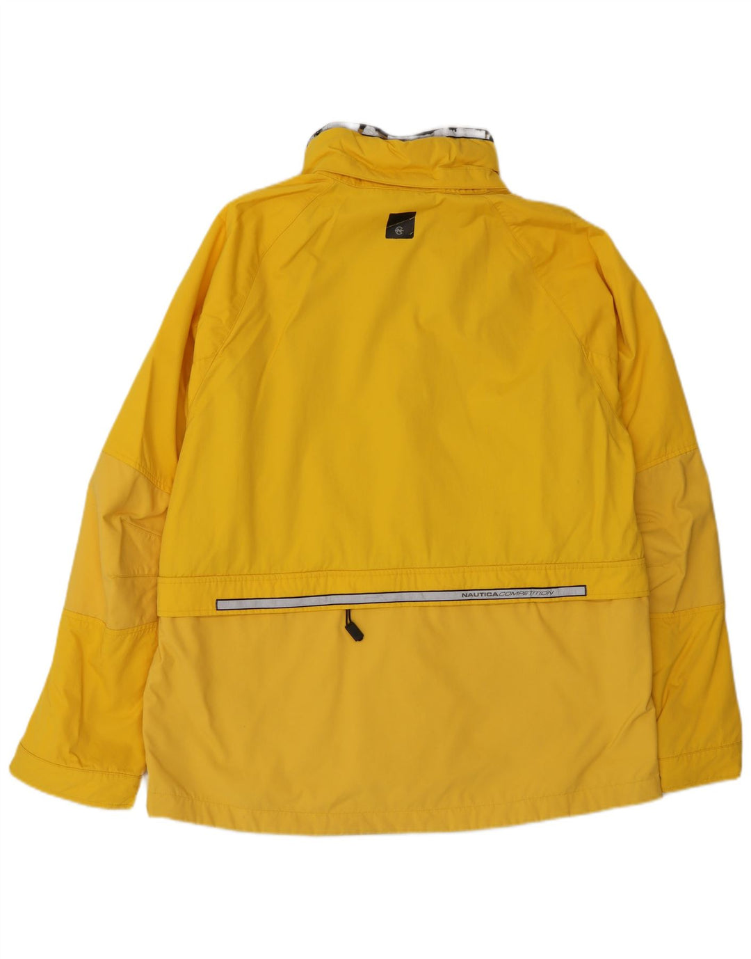 Nautica Herren Regenjacke UK 42 XL Gelbes Nylon