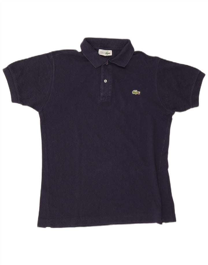 LACOSTE Herren-Poloshirt, Größe 4, mittelgroß, marineblau, Baumwolle