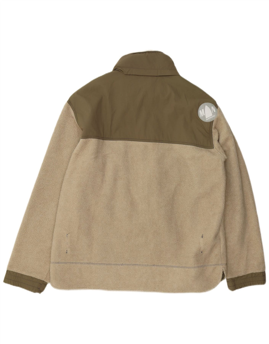 Murphy & Nye Herren Fleecejacke UK 44 2XL Grün Colourblock Acryl