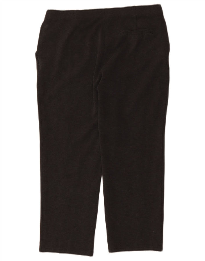Marks & Spencer Damen Chinohose UK 12 Medium W32 L24 Grau meliert