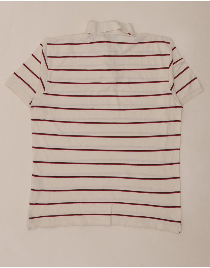 GANT Herren Poloshirt XL Weiß gestreift