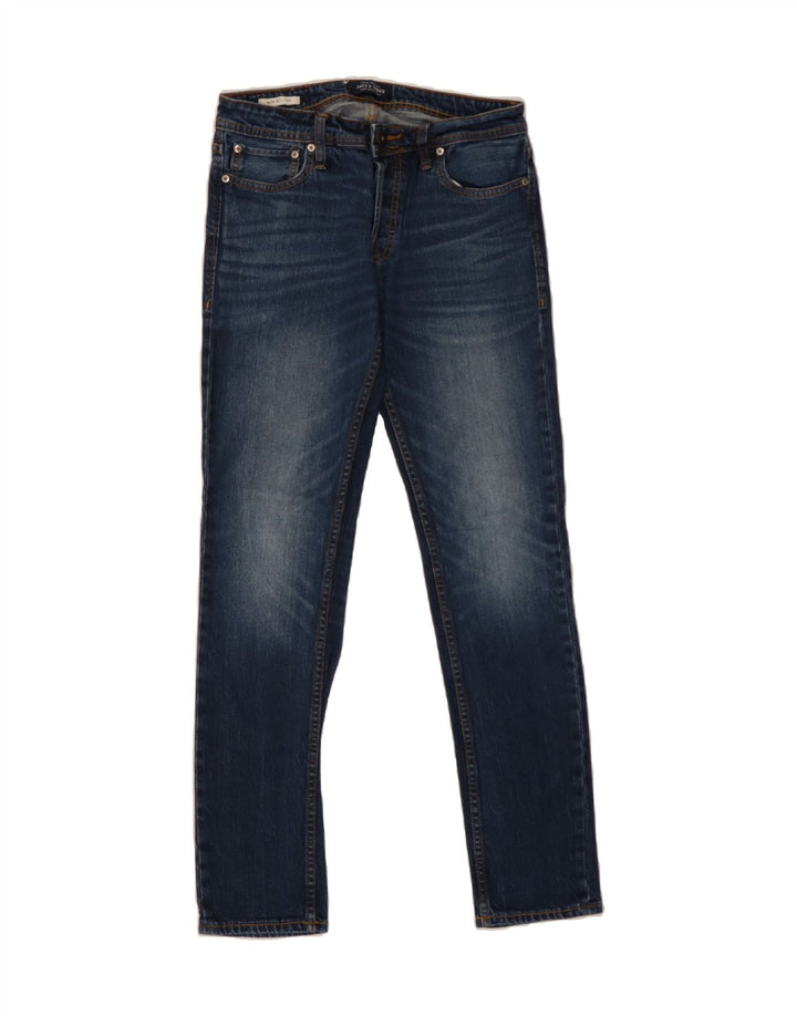 JACK & JONES Mens Tim Slim Jeans W28 L32 Blue Cotton Vintage Jack & Jones and Second-Hand Jack & Jones from Messina Hembry 