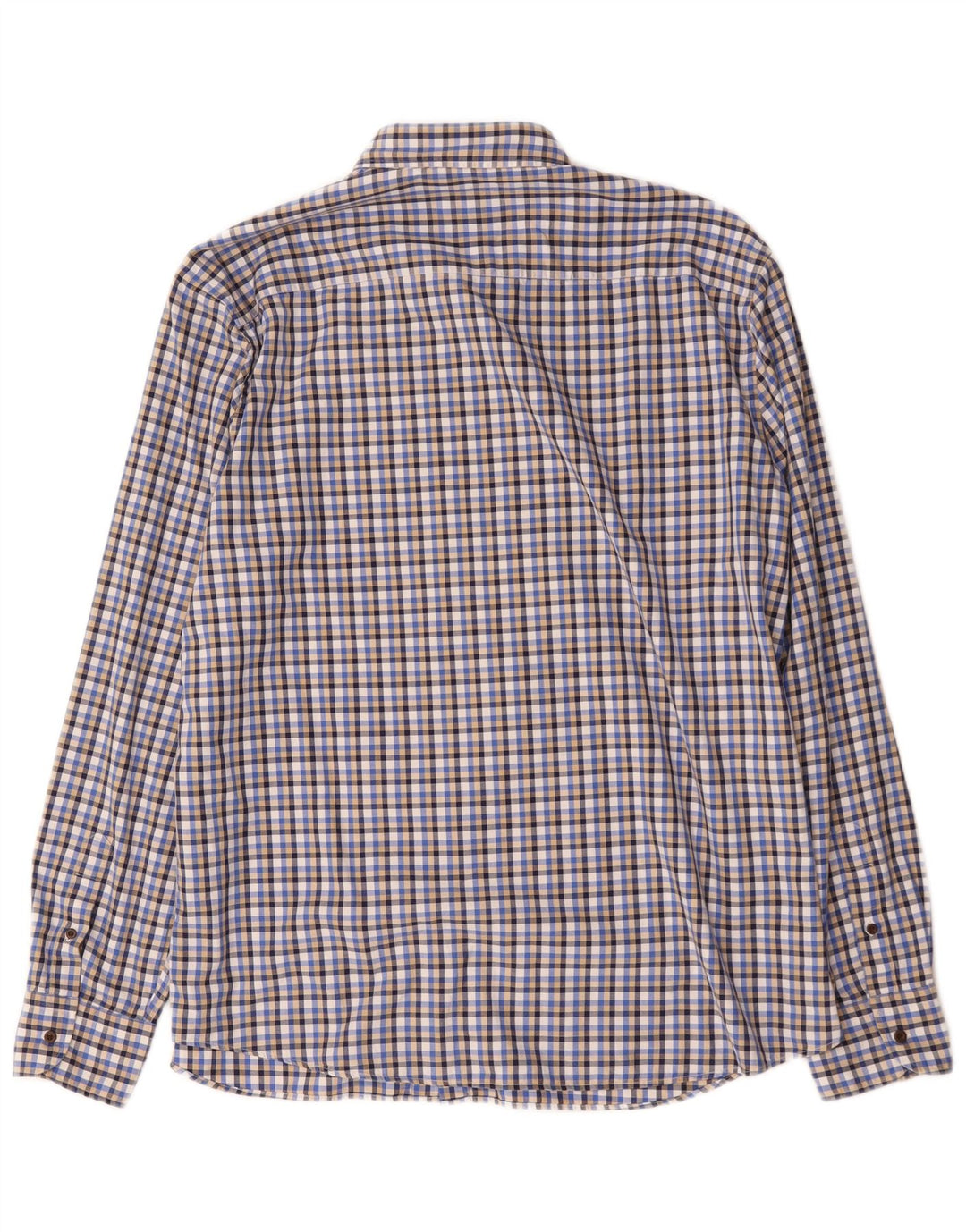 Massimo Dutti Herrenhemd 2XL Blau kariert