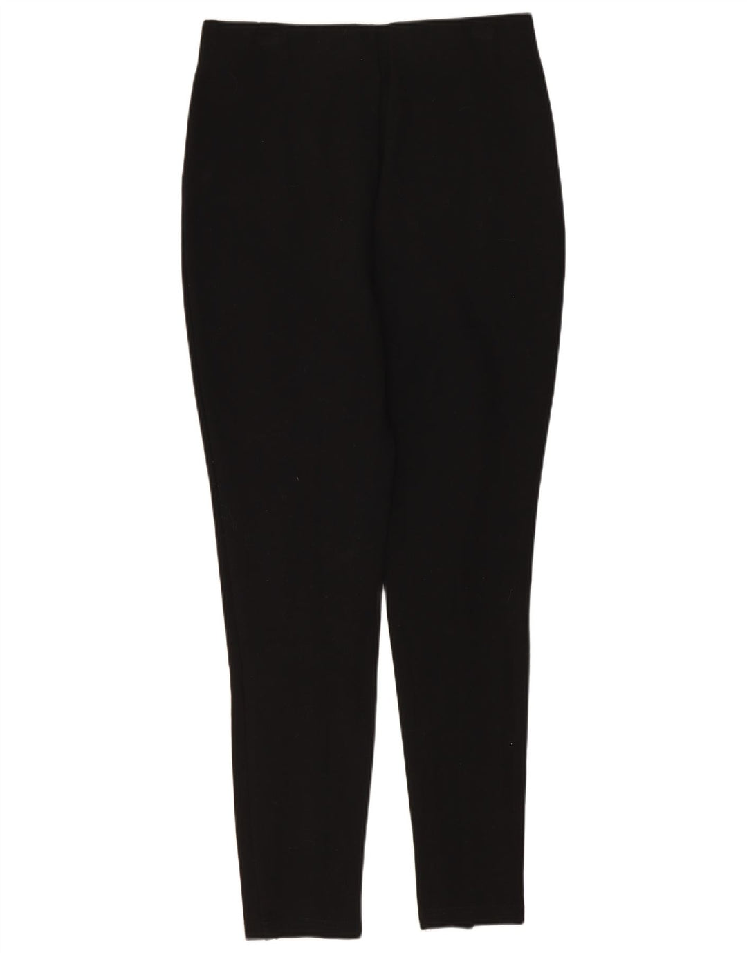 Zara Damen-Hose mit hoher Taille, mittelgroß, W28, L25, schwarze Viskose