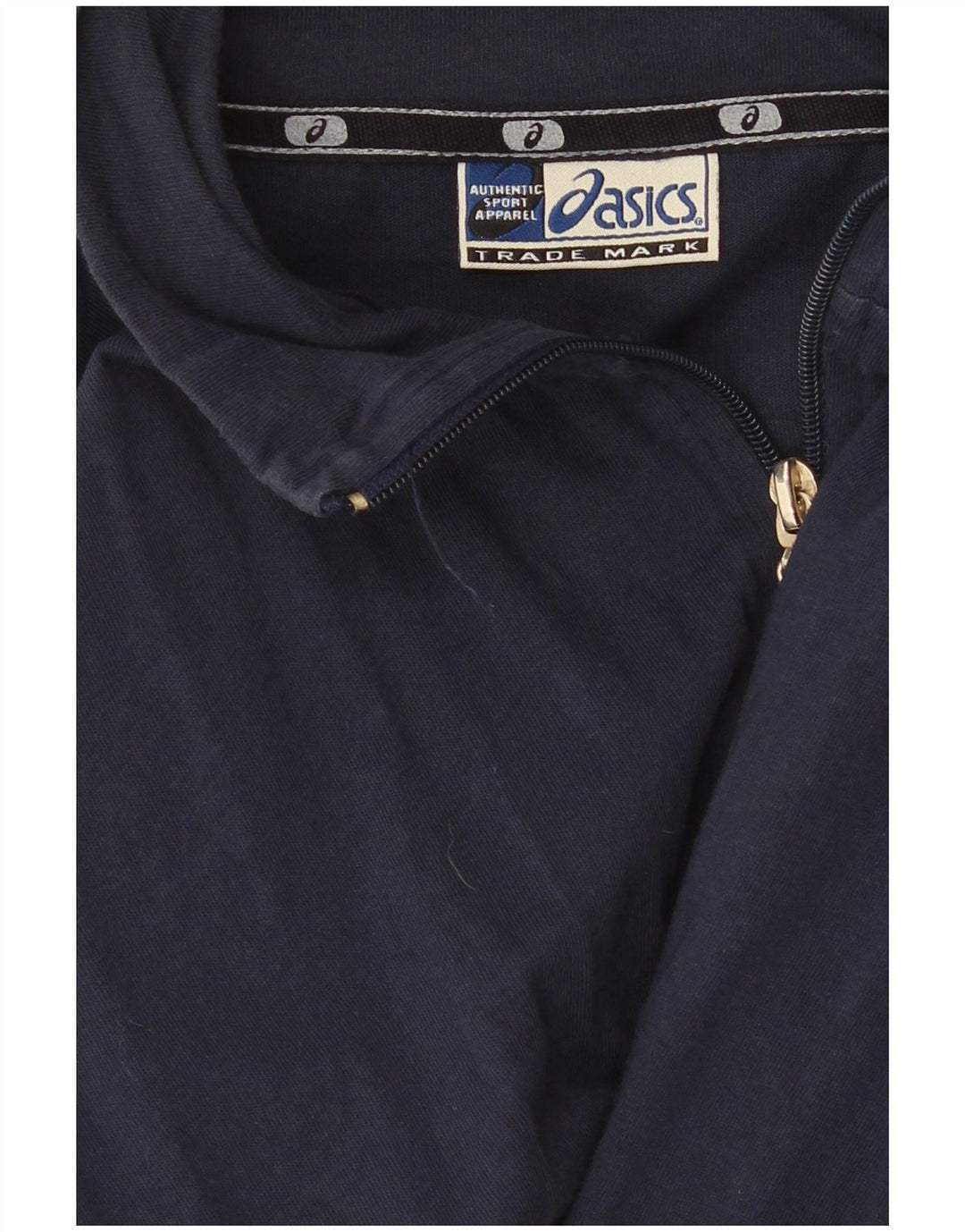 Asics Herren-Trainingsanzugoberteil, Jacke, Größe S, Marineblau