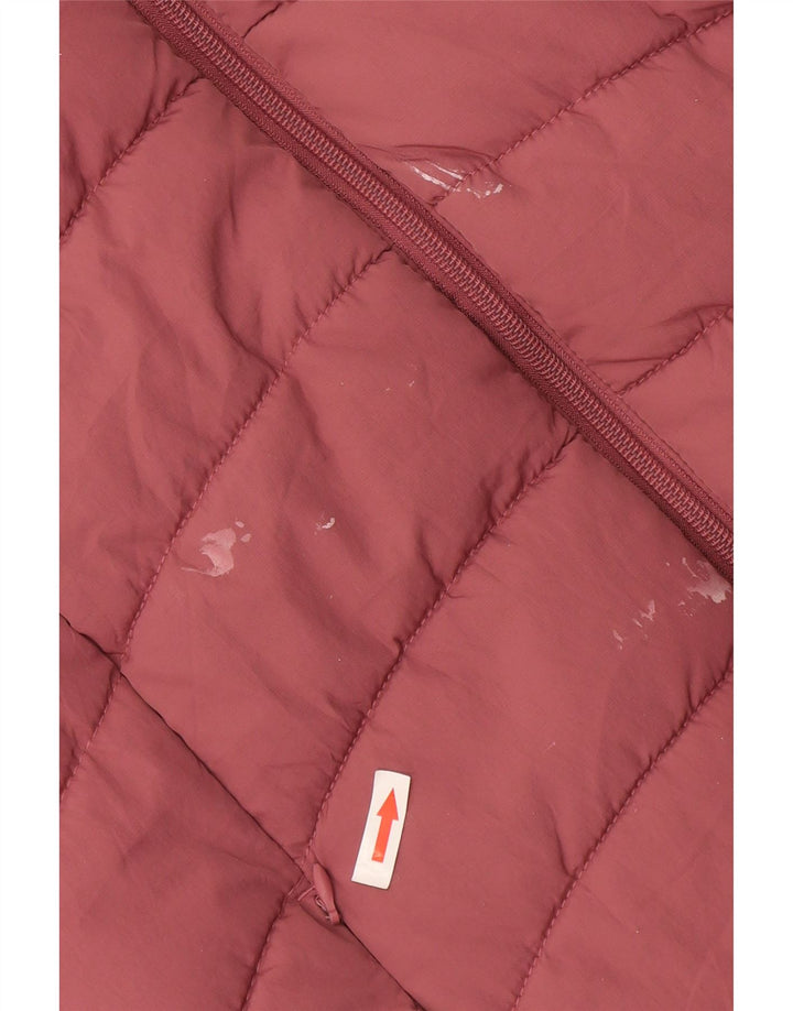 Gefütterte Damen-Weste von Mountain Warehouse, UK 10, Größe S, Rosa, Polyester