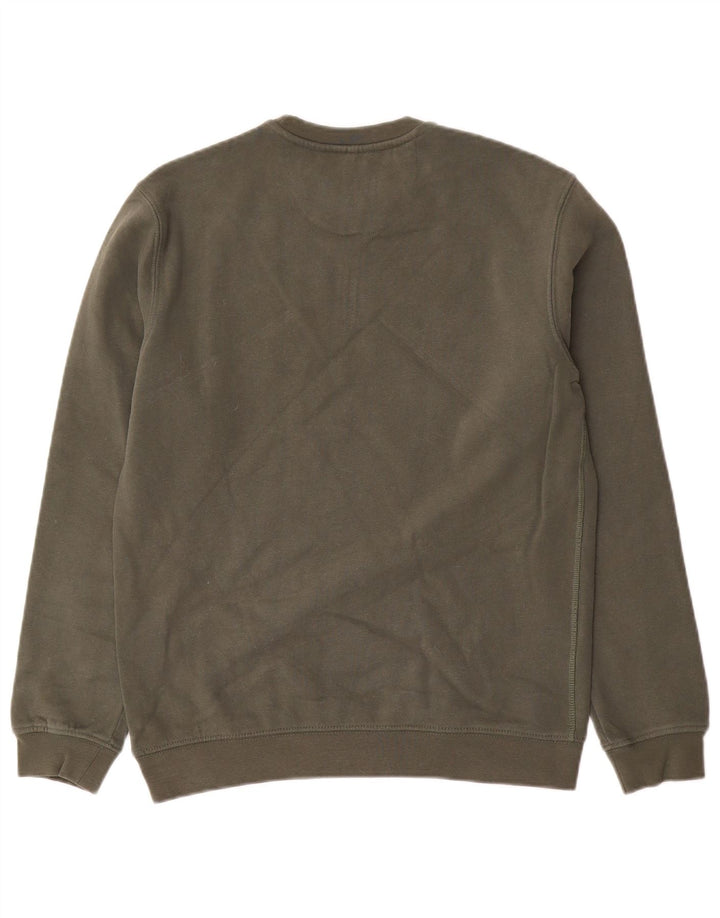 Carrera Herren-Sweatshirt mit Grafik, Größe S, Khaki, Baumwolle