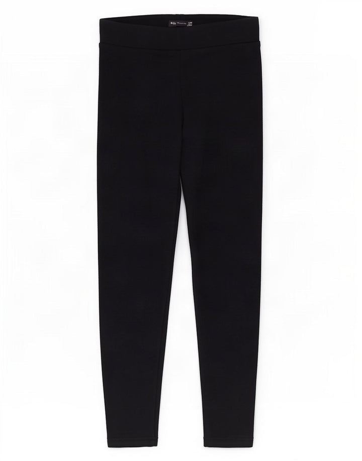 Marks & Spencer Damen Leggings UK 8 Small Marineblau Polyester