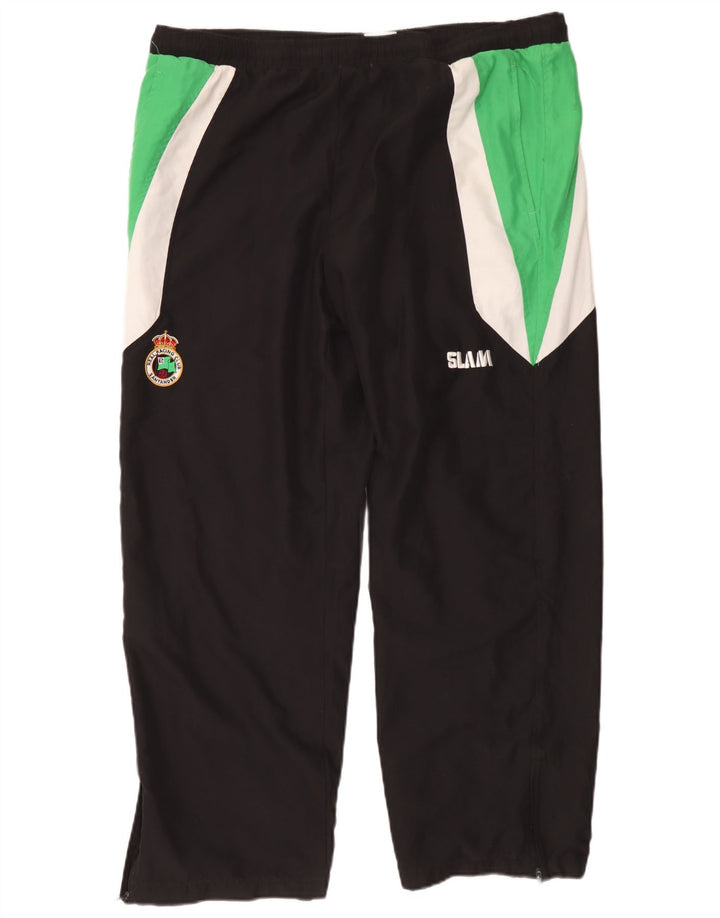 Slam Herren-Trainingshose, groß, schwarzes Colourblock-Polyester