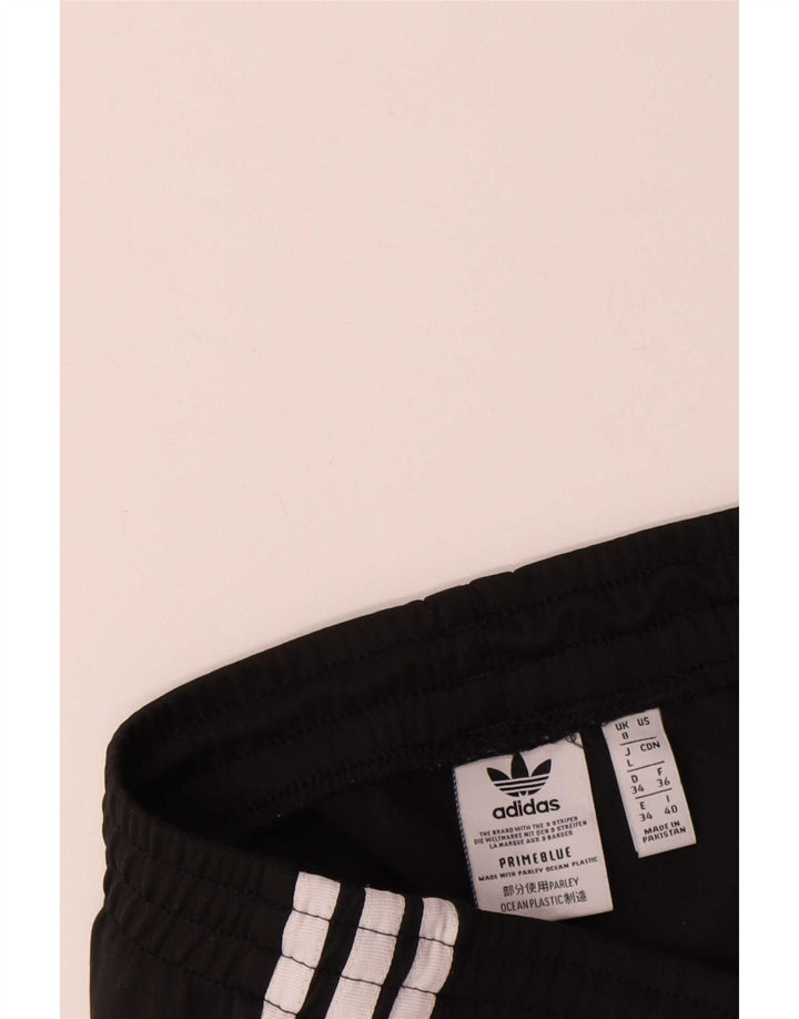 Adidas Damen-Trainingshose UK 8 Small Black Polyester