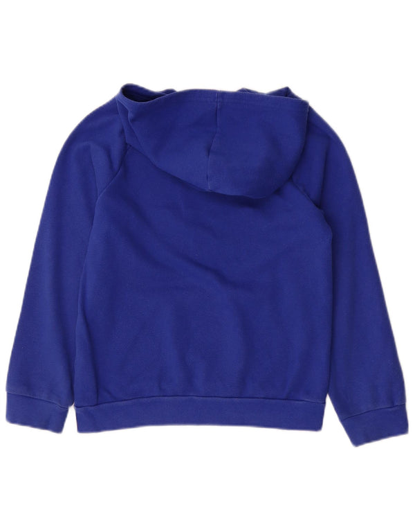 UNDER ARMOUR Jungen-Pullover mit grafischem Kapuzenpullover, 7–8 Jahre, Größe S, blaue Baumwolle