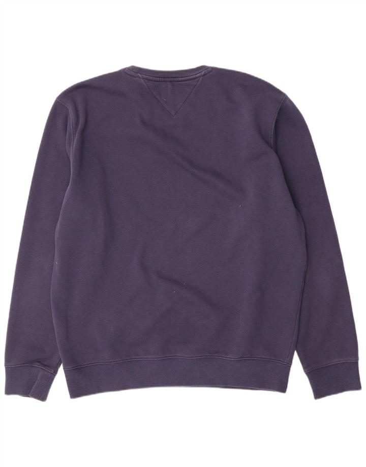Tommy Hilfiger Herren-Sweatshirt-Pullover, groß, marineblau, Baumwolle