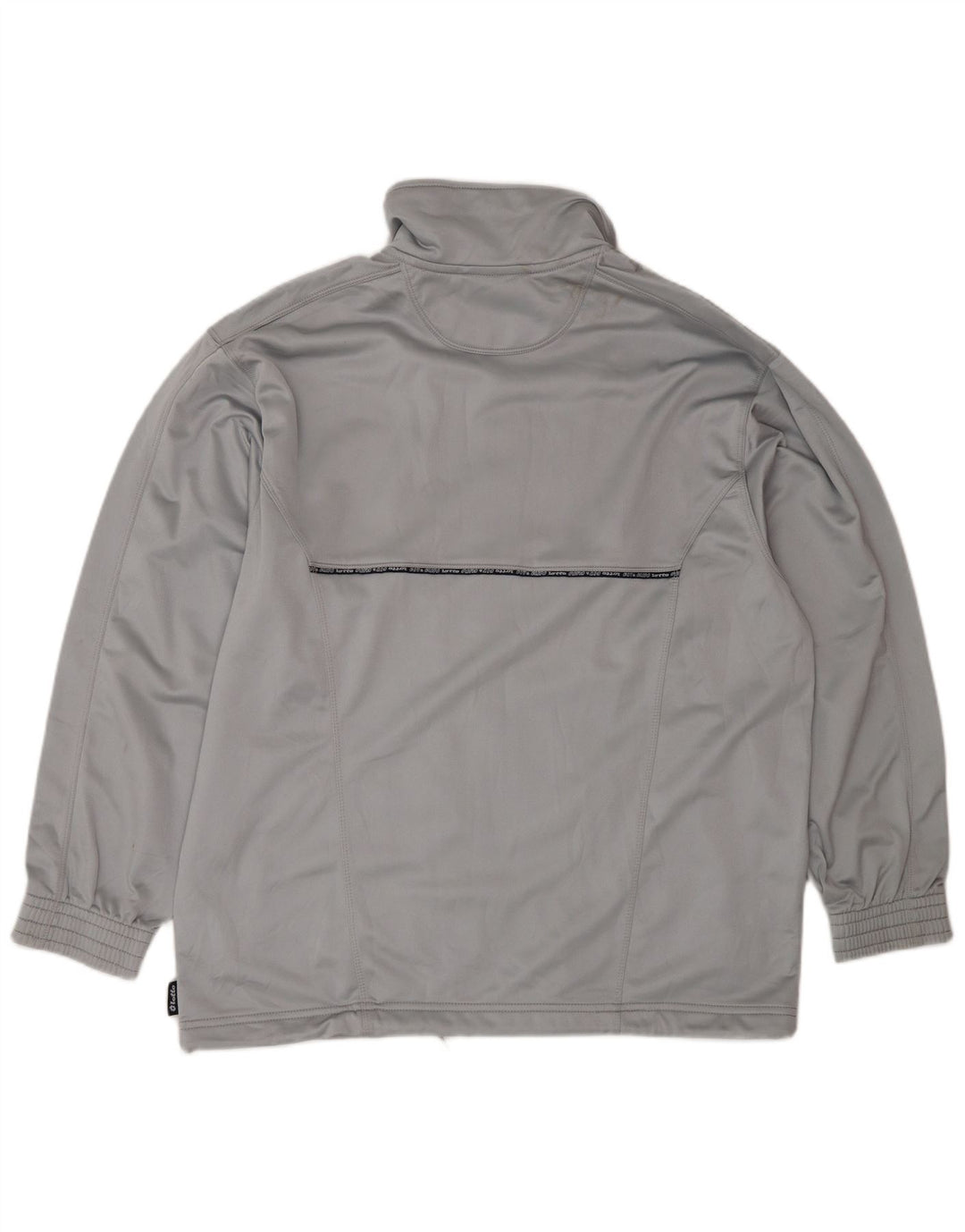Lotto Damen-Trainingsanzug-Oberteil, übergroß, Jacke, UK 16, Größe L, Grau, Farbblock