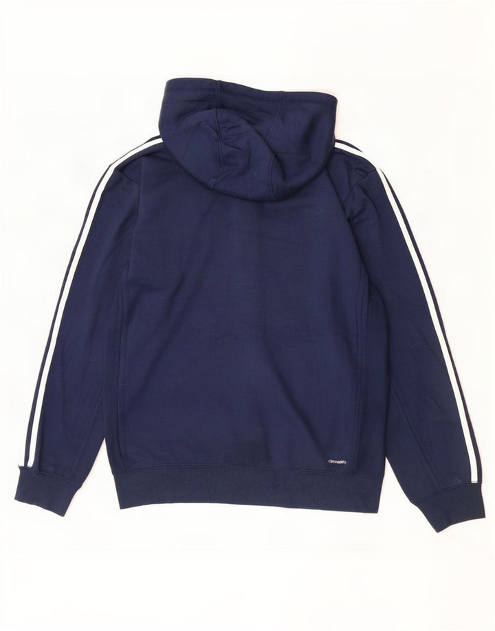 Adidas Herren Climalite Hoodie Pullover Medium Marineblau Polyester