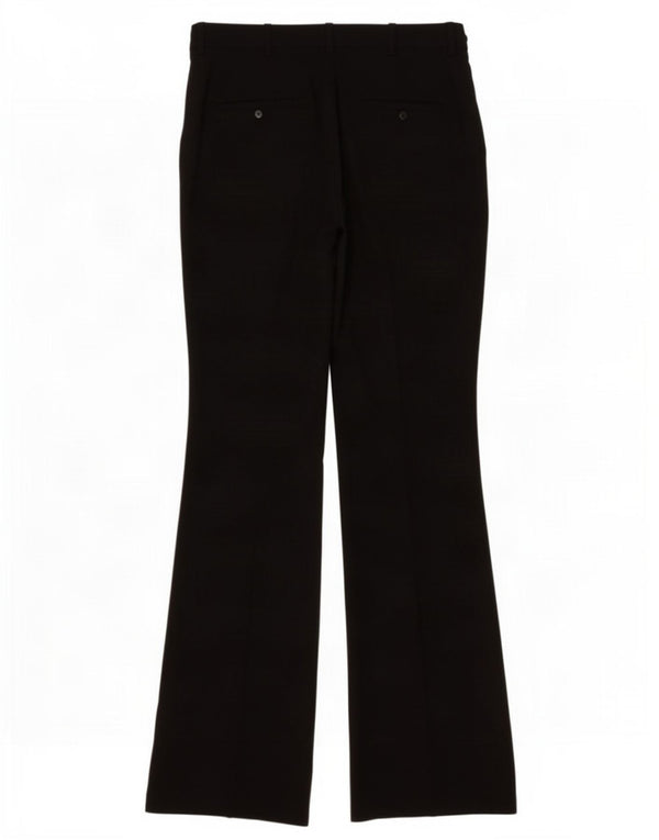 Zara Damen-Freizeithose mit weitem Bein, EU 36, XS, W26, L33, Schwarz, Polyester