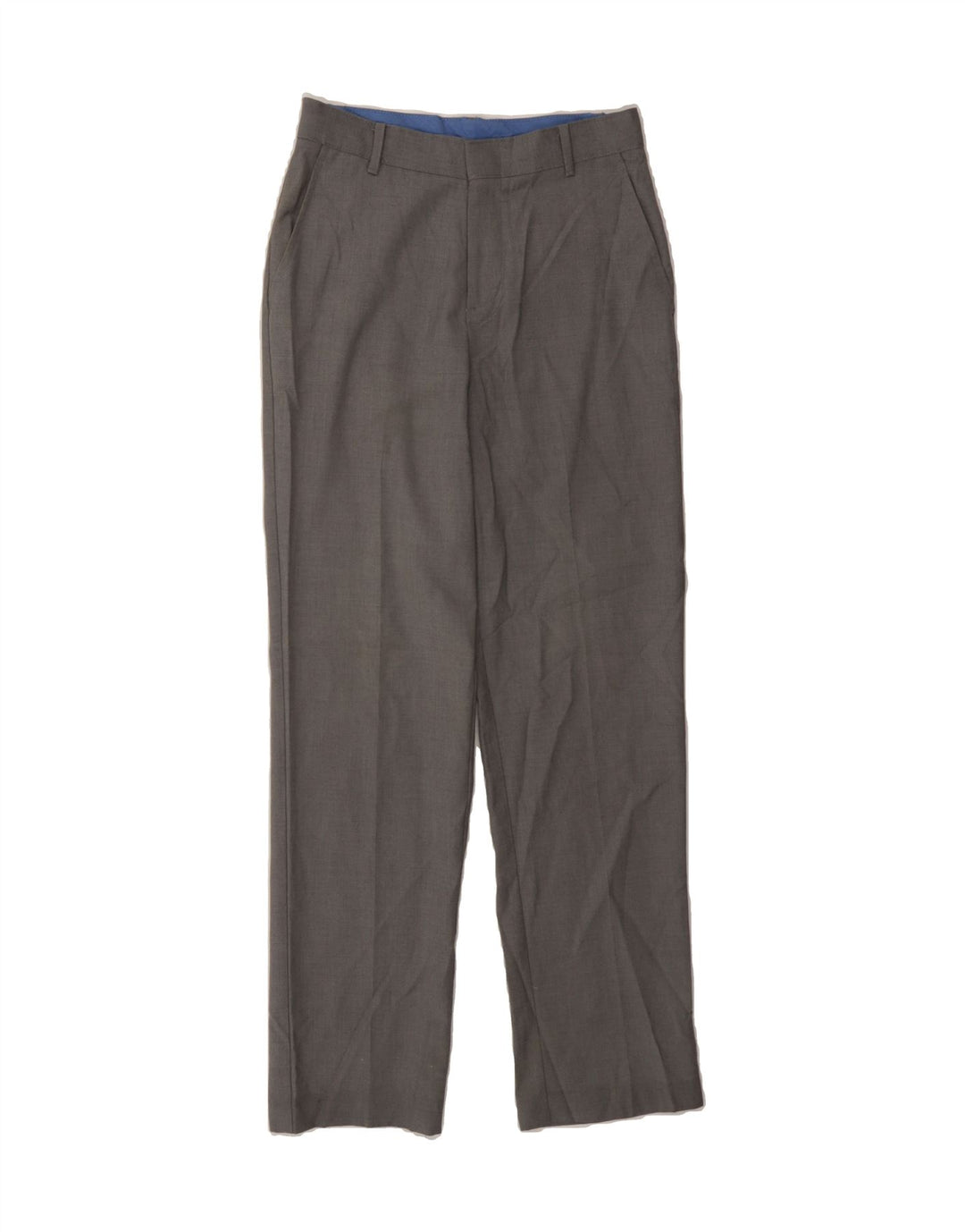 IZOD Boys Slim Chino Trousers 15-16 Years W26 L28 Grey Polyester Vintage Izod and Second-Hand Izod from Messina Hembry 