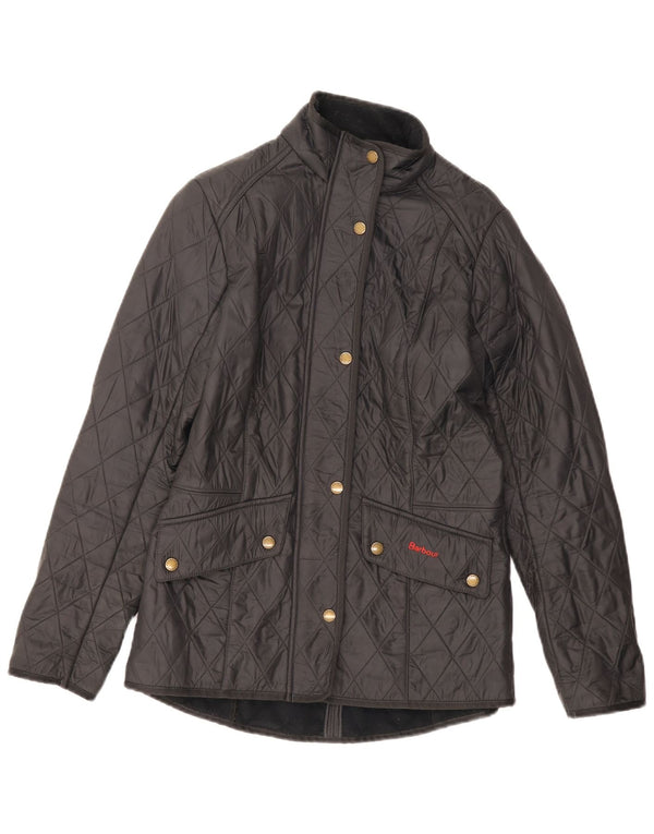 Barbour Damen Steppjacke UK 10 Small Black Classic