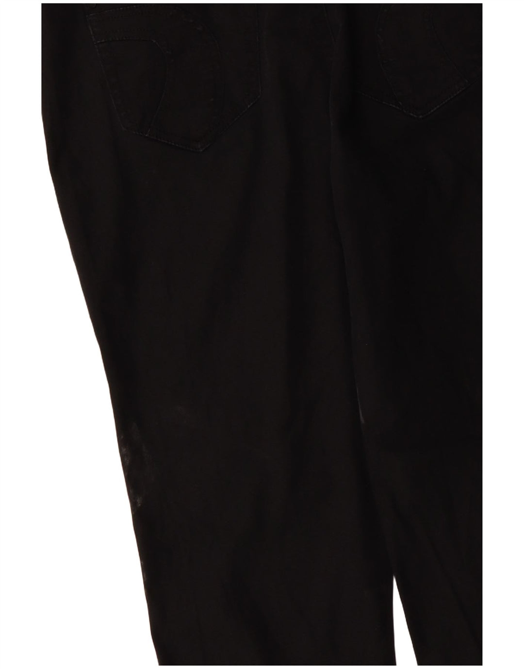 Dkny Damen Bootcut Jeans US 16 2XL W32 L31 Schwarze Baumwolle