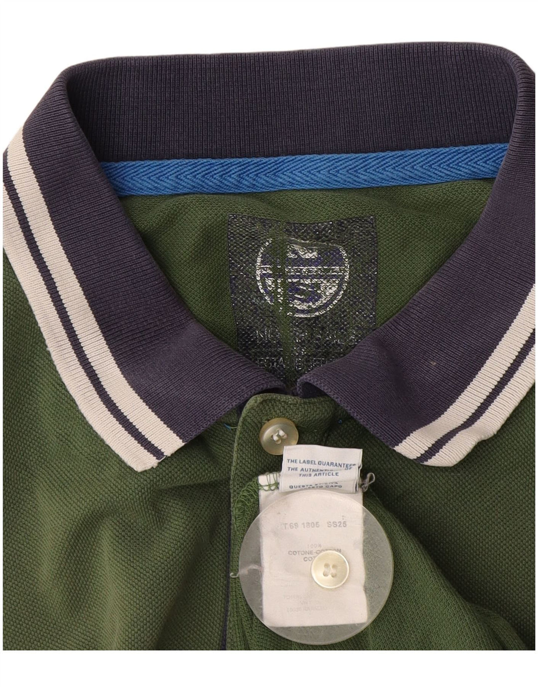 North Sails Herren-Poloshirt XL aus grüner Baumwolle