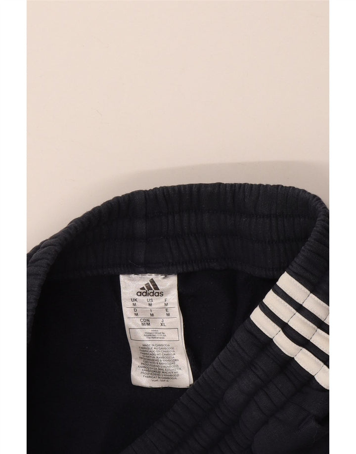 ADIDAS Herren-Trainingshose, Jogginghose, mittelmarineblaue Baumwolle