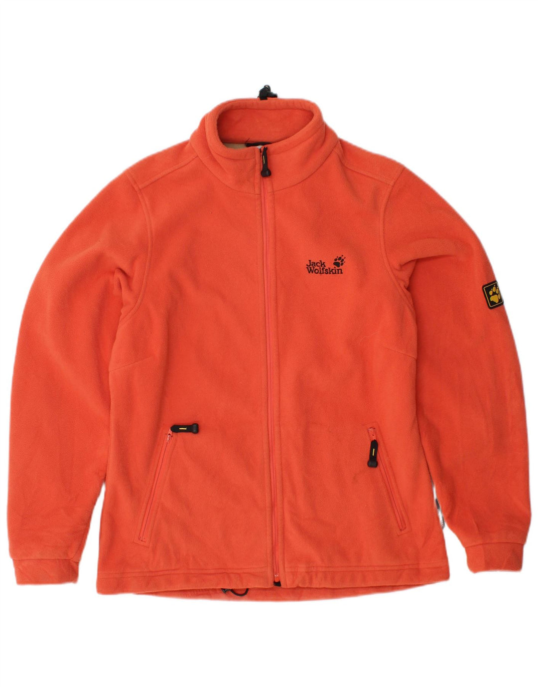 JACK WOLFSKIN Damen Fleecejacke UK 10 Small Orange