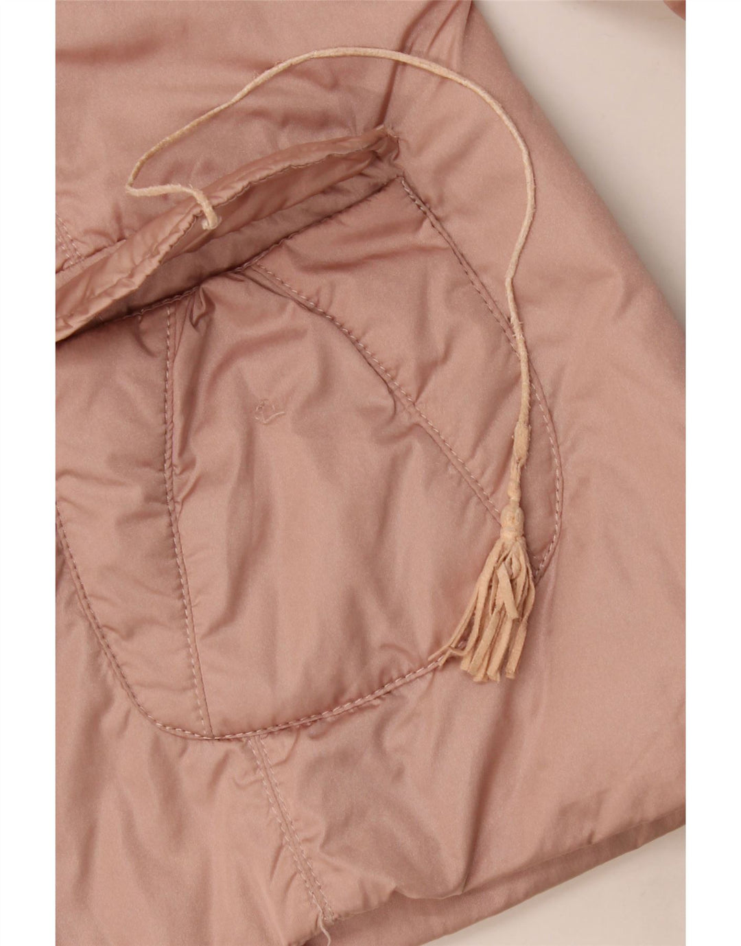 Luisa Spagnoli Damen Bomberjacke UK 16 Large Rosa Polyamid