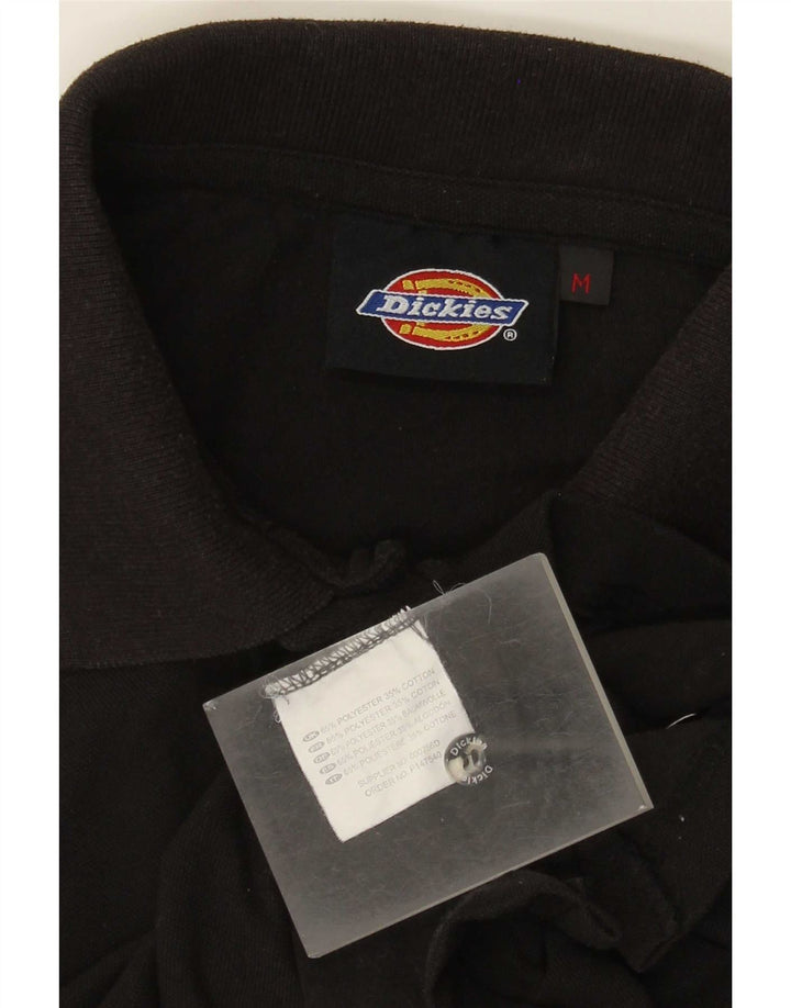 Dickies Herren-Poloshirt, mittelgroß, schwarzes Polyester