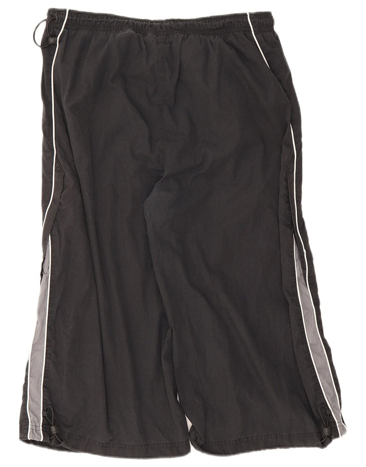 Nike Herren-Bermuda-Sportshorts XL, schwarzes Colourblock-Polyester
