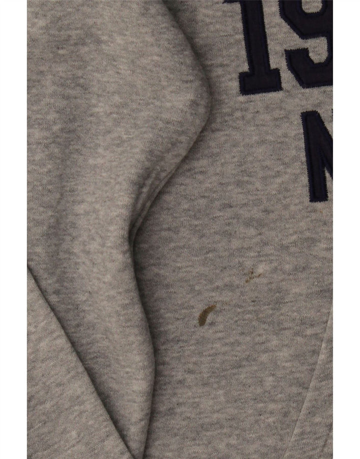 CHAMPION Herren-Kapuzenpullover mit Grafik, Mittelgrau