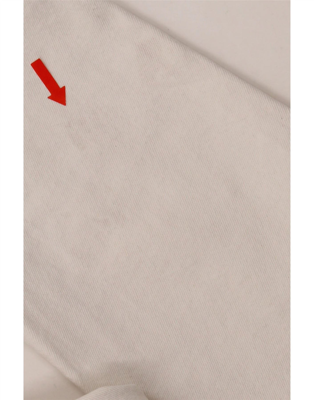 ZARA Womens Straight Jeans EU 40 Medium W30 L29 White Cotton Vintage Zara and Second-Hand Zara from Messina Hembry 