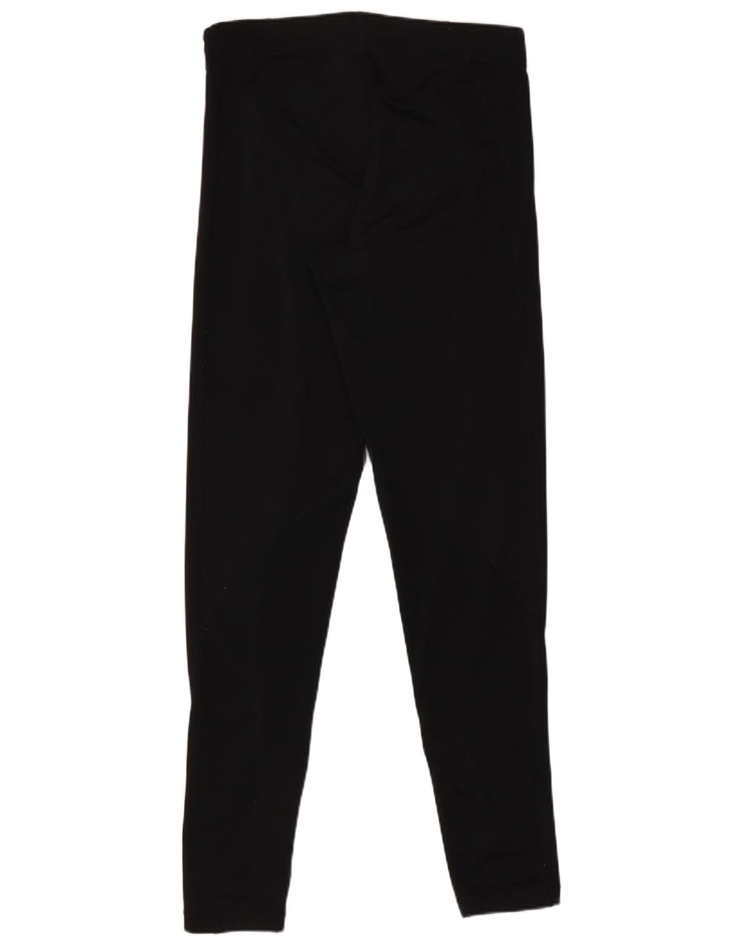 Nike Damen Leggings UK 12 Medium Schwarz Polyester Sport