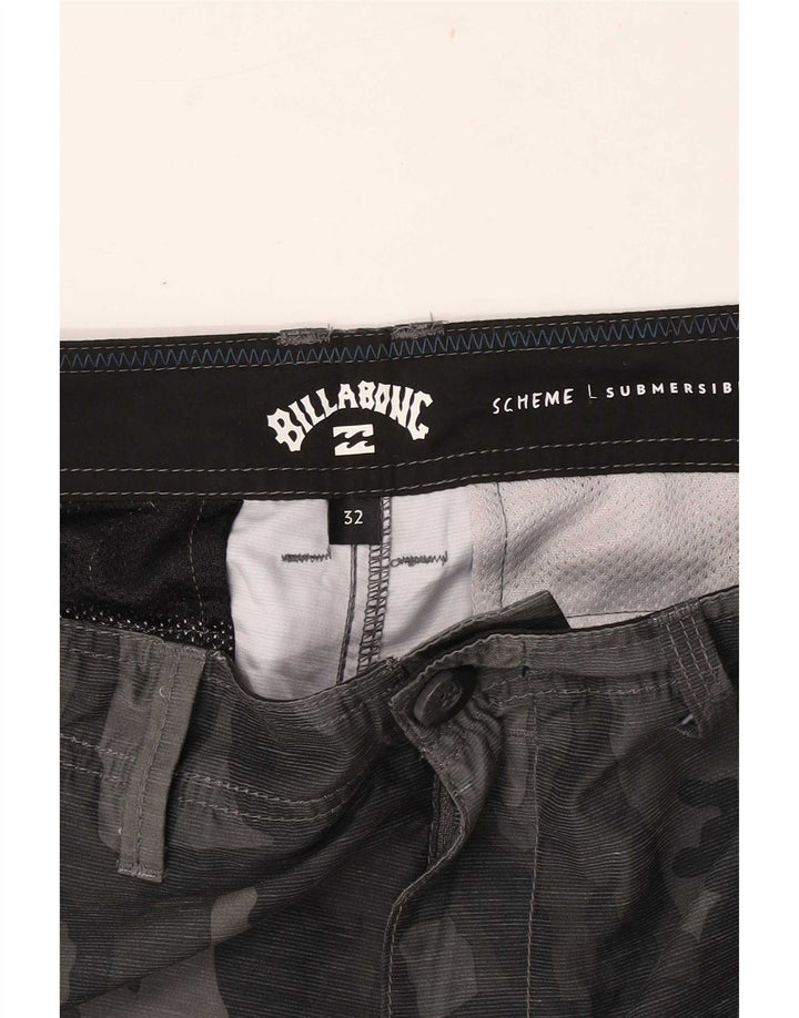 Billabong Herren Cargoshorts W32 Mittelgraue Tarnung