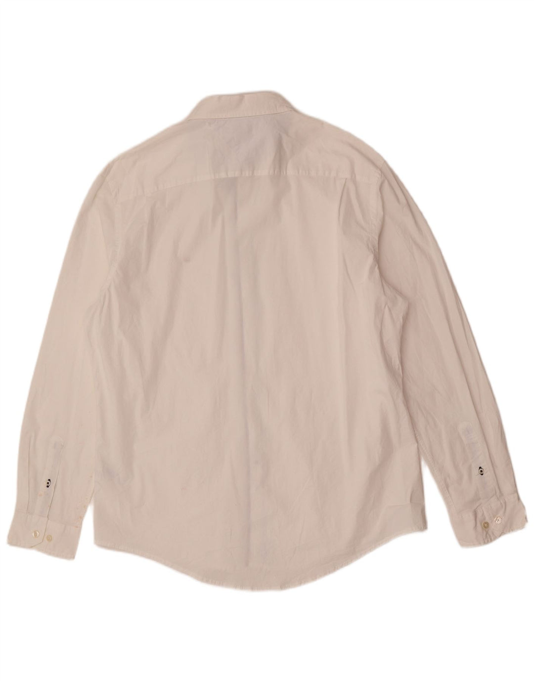 Tommy Hilfiger Herrenhemd XL, weiße Baumwolle