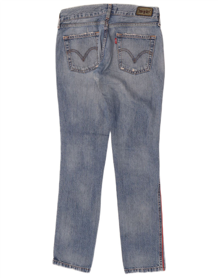 Levi's Damen Slim Jeans W30 L32 Blaue Baumwolle