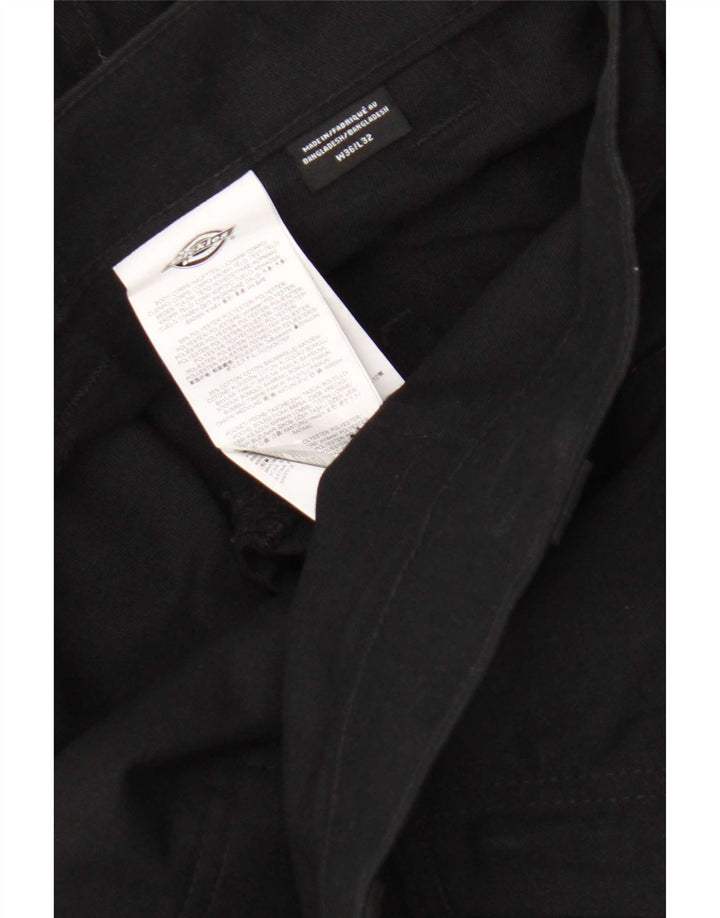 Dickies Gerade Herren-Cargohose W36 L32 Schwarzes Polyester