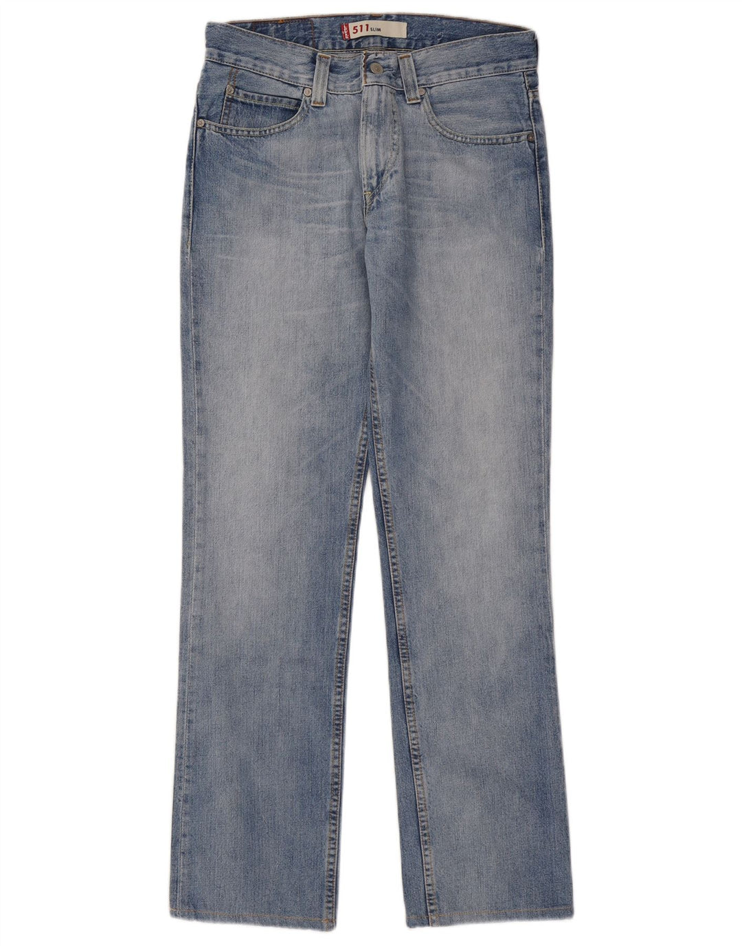 Levi's Damen 511 Slim Jeans W31 L32 Blau