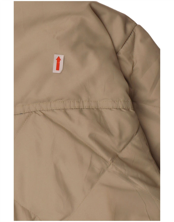 Kappa Herren Wattierte Jacke UK 42 XL Beige