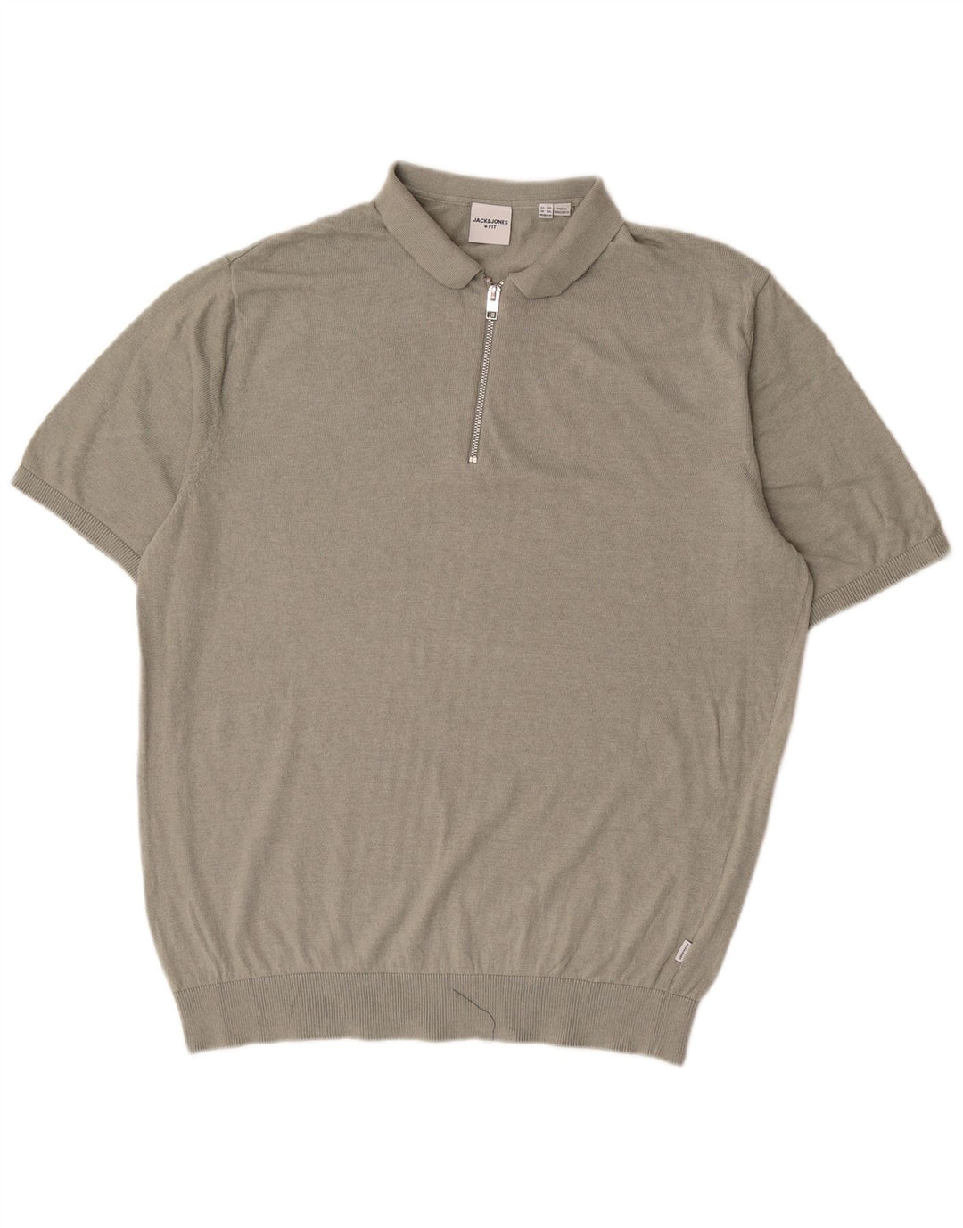 Jack & Jones Herren Kurzarm-Poloshirt 3XL Grau