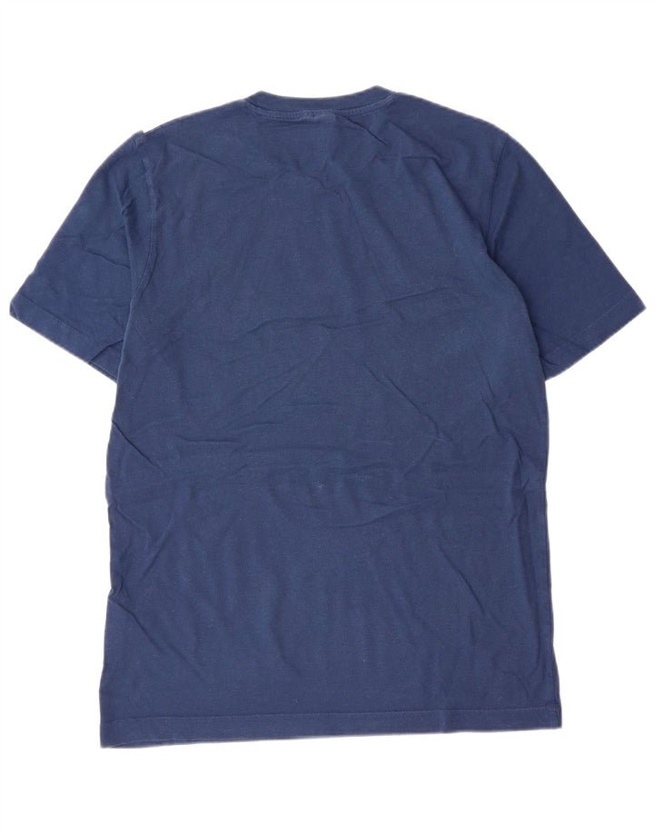 Adidas Herren T-Shirt Top Small Marineblau Baumwolle