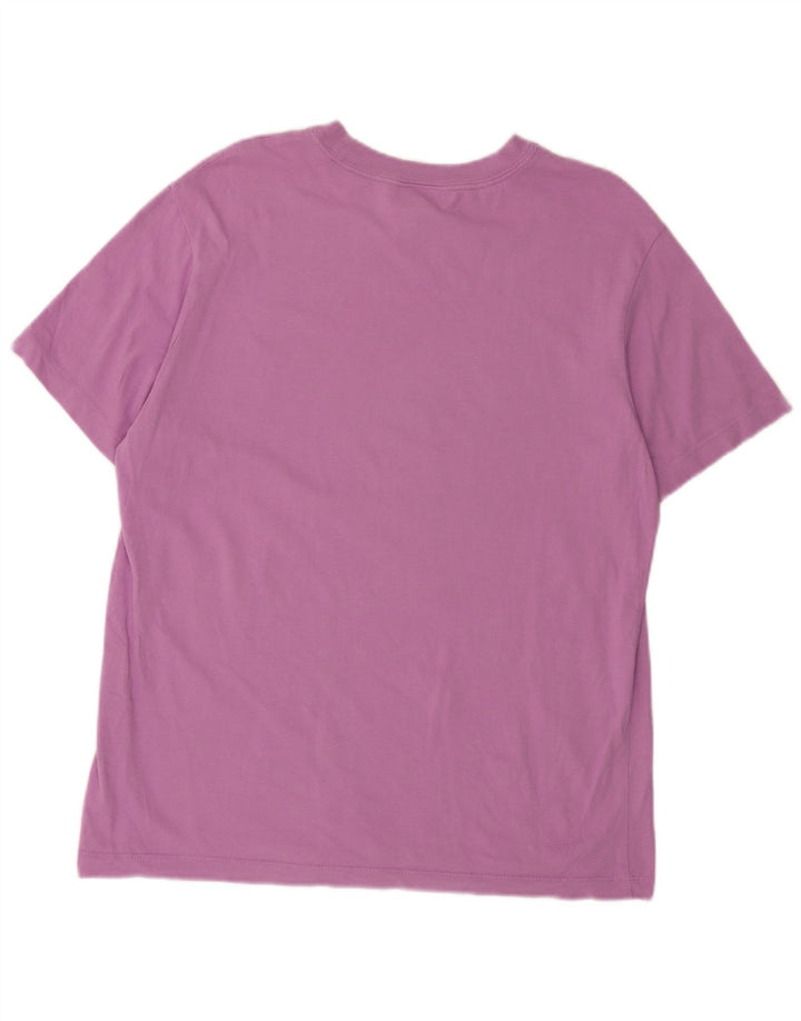 NIKE Herren T-Shirt Top Small Lila Baumwolle