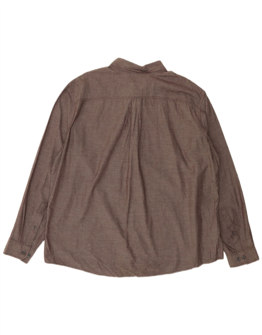 Eddie Bauer Herren-Hemd mit klassischer Passform, 2XL, graue Baumwolle