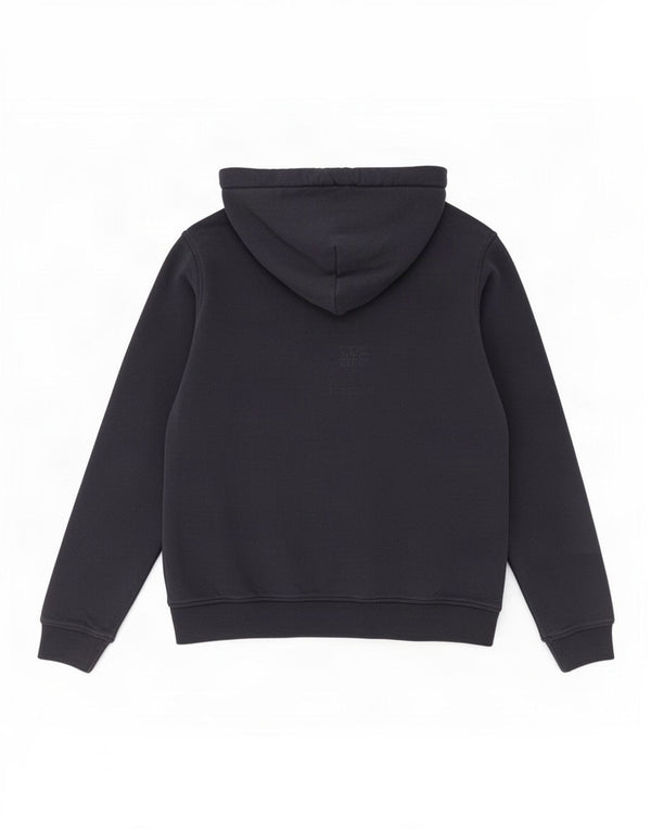 Jack Wills Damen-Kapuzenpullover mit Grafik, UK 12, mittelmarineblau, Baumwolle