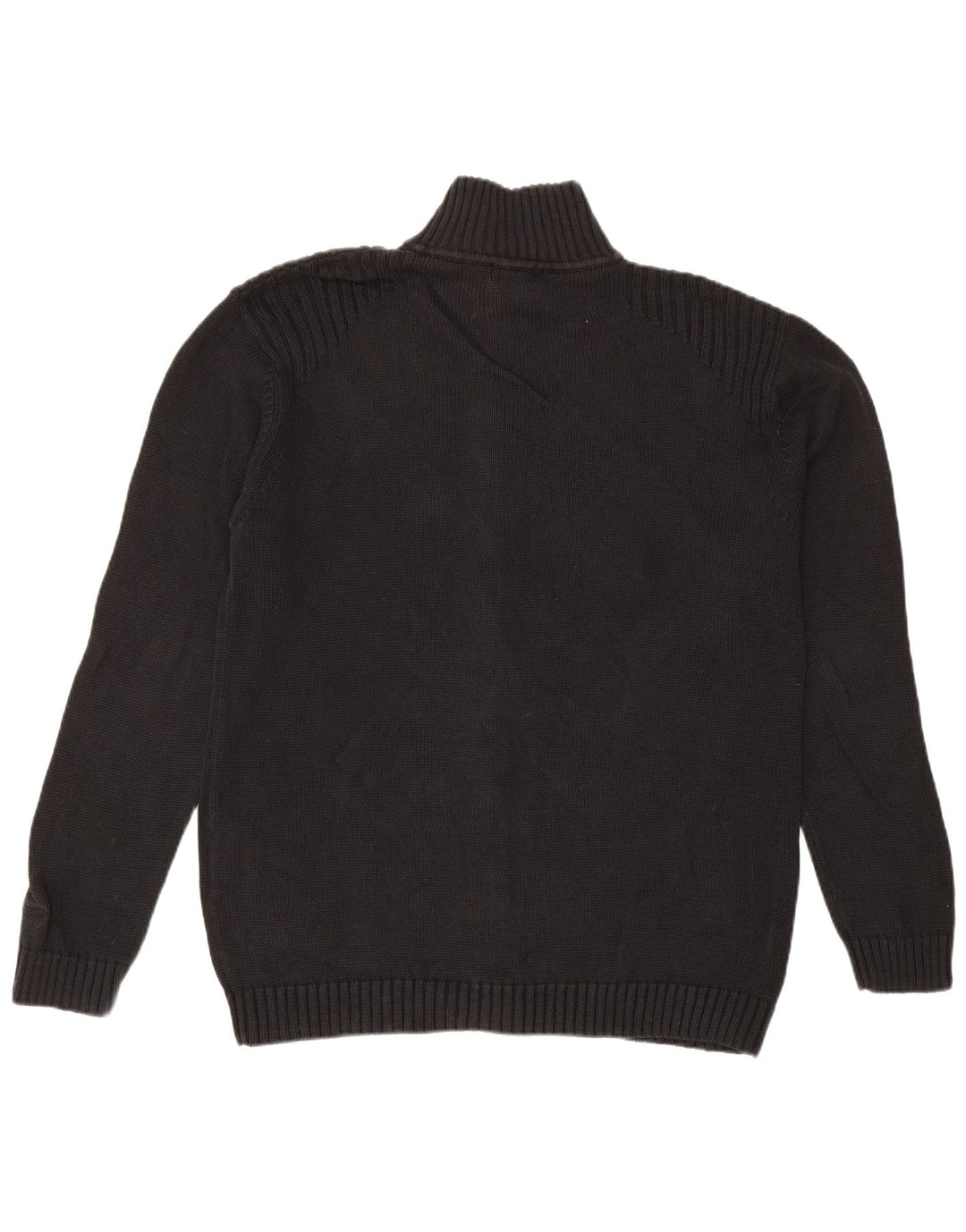 Gant Herren Strickjacke XL Schwarz Leinen