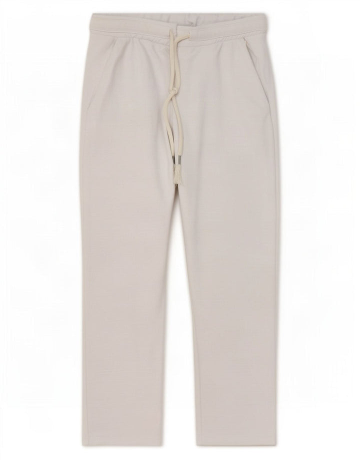 Zara Damen Trainingshose UK 10 Small Weiß