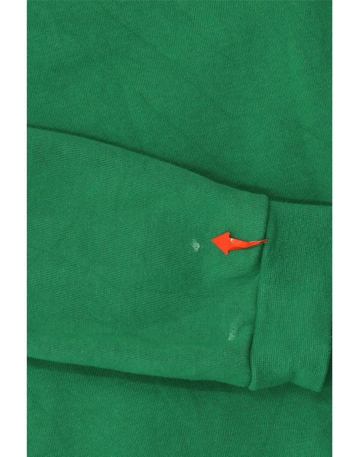 ADIDAS Kapuzenpullover für Jungen, 11–12 Jahre, grüne Baumwolle