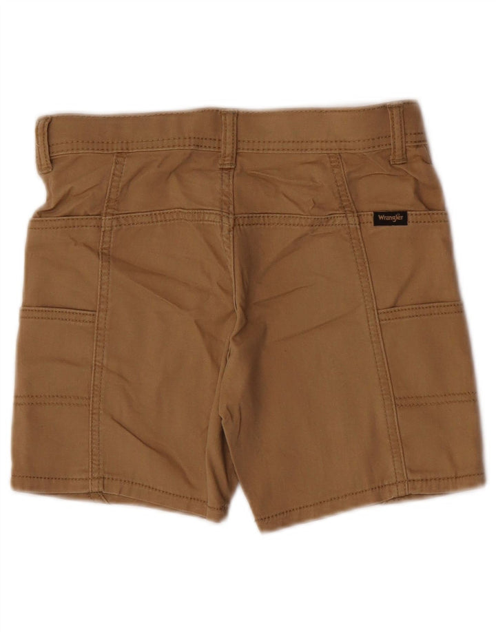 Wrangler Jungen klassische Cargo-Shorts, 7–8 Jahre, W24, braune Baumwolle